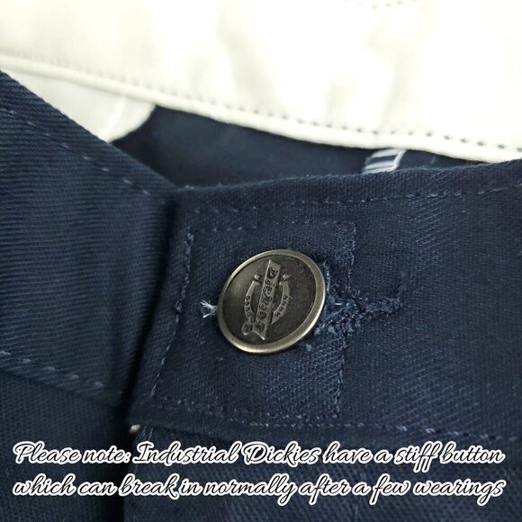 Dickies Premium Industrial Work Pants Multi-Use Navy Blue "42x30" Real 42x29 NWT - Picture 8 of 13